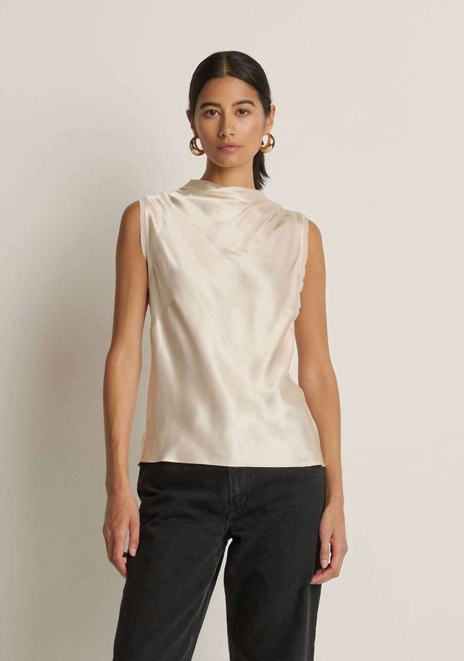 NEW NATION LTD delilah tank in moonbeam